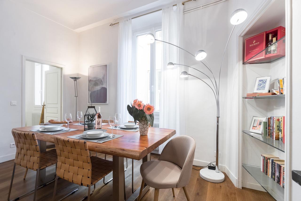 Pref 2 - F4 - Vaste Et Bourgeois ,3 Chambres, Ascenseur, Vx-Nice Exteriör bild